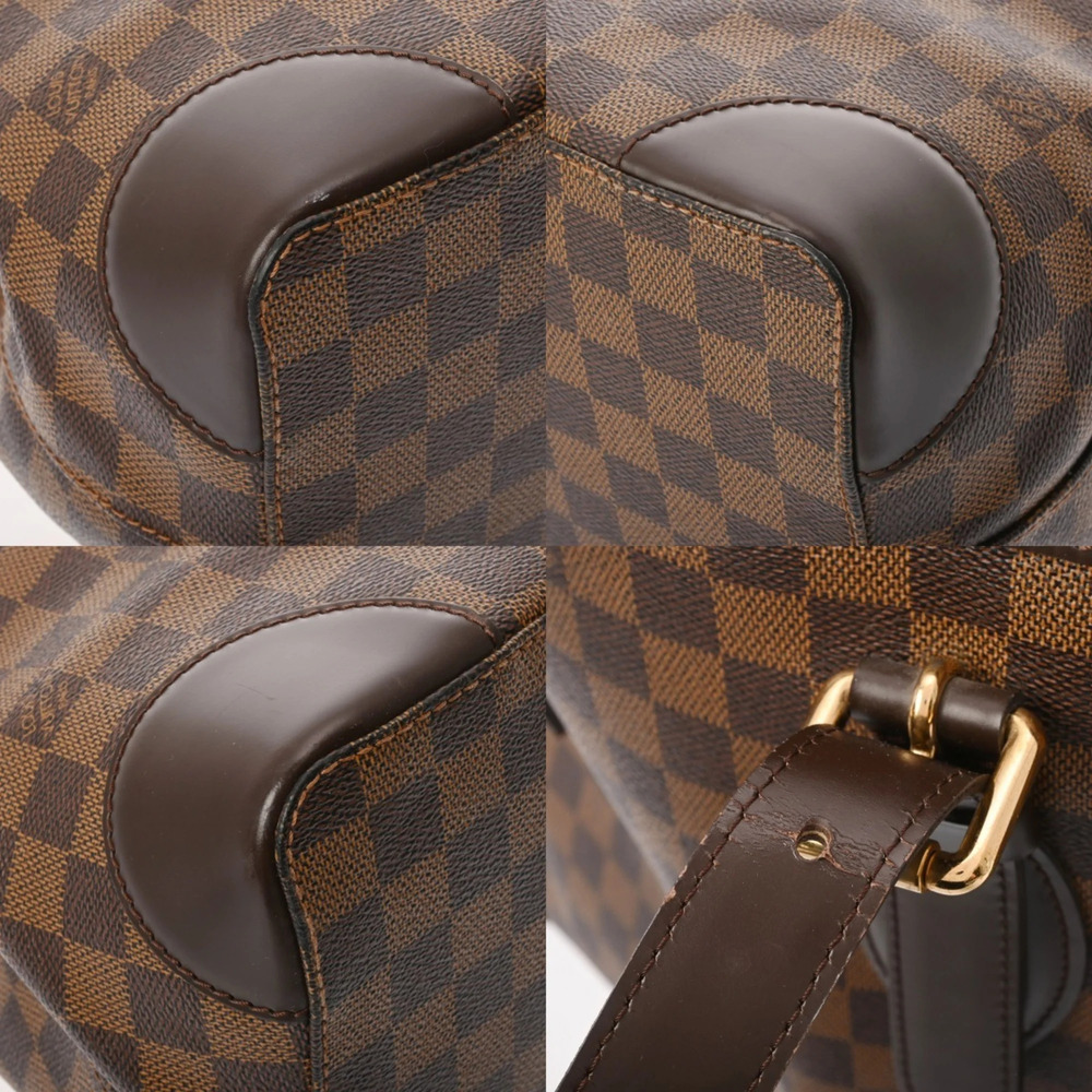 LOUIS VUITTON Authentic Brown Damier Canvas Tote Bag - Picture 8 of 11
